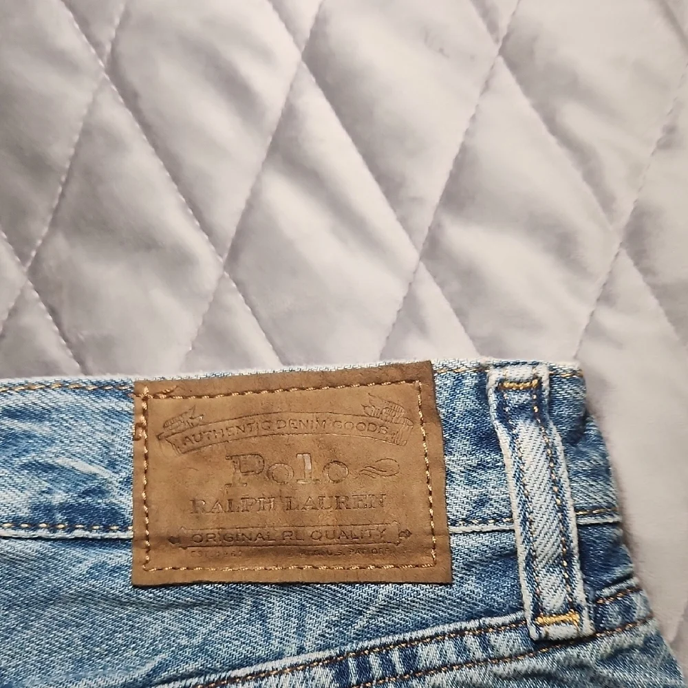 Ralph Lauren Faded Blue Kids Denim Shorts